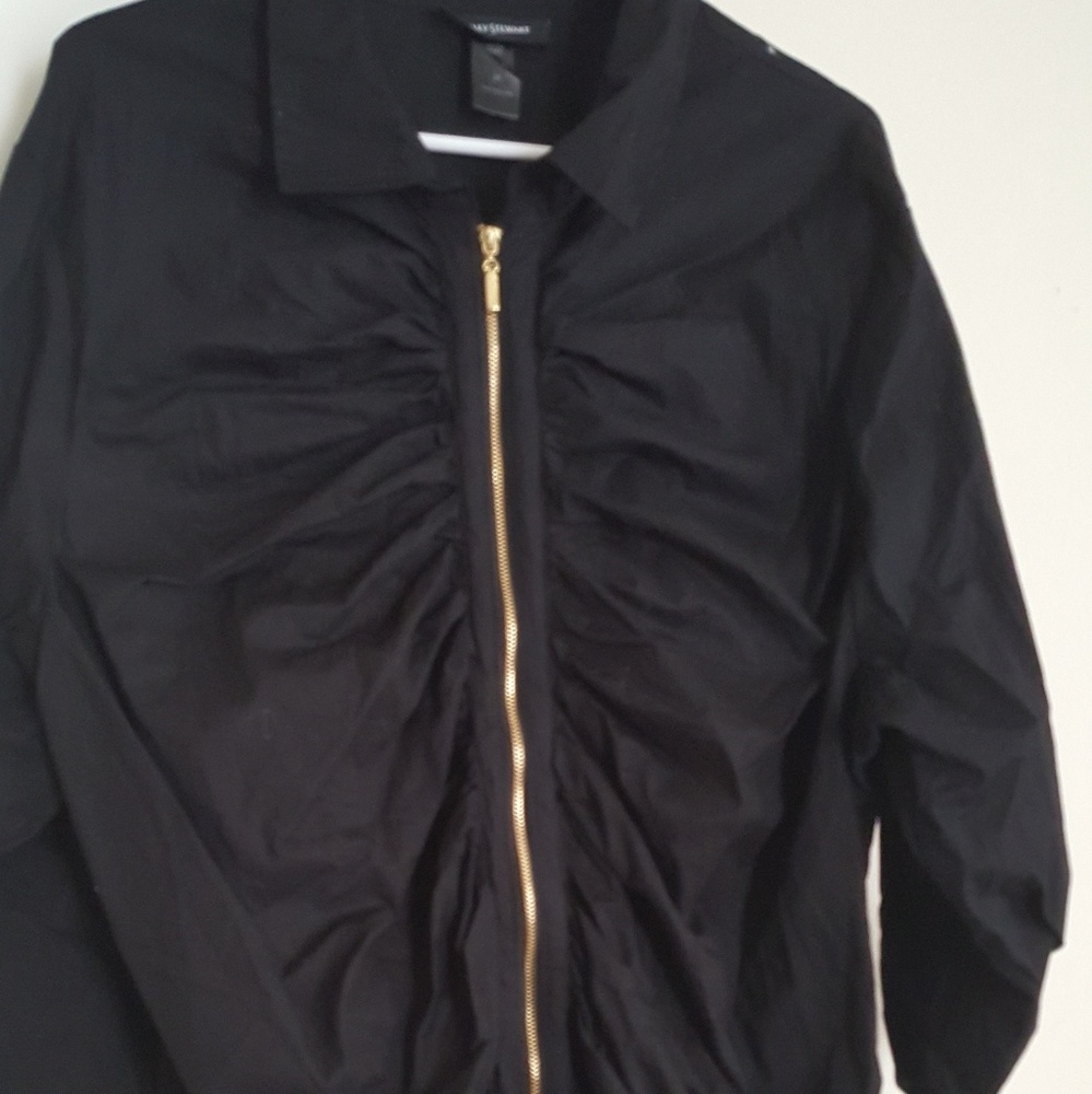 Ashley Stewart Black Shirt